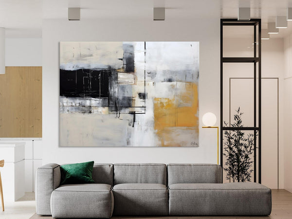 Modern Abstract Art Paintings, Extra Large Canvas Painting for Bedroom, Original Canvas Wall Art, Oversized Contemporary Acrylic Paintings-HomePaintingDecor