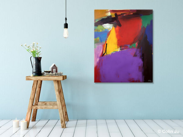 Abstract Painting on Canvas, Extra Large Abstract Painting for Living Room, Large Original Abstract Wall Art, Contemporary Acrylic Paintings-HomePaintingDecor