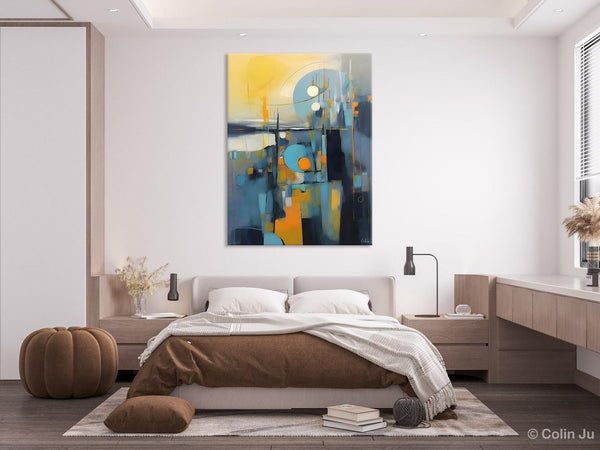 Extra Large Painting for Sale, Oversized Contemporary Acrylic Paintings, Extra Large Canvas Painting for Bedroom, Original Abstract Painting-HomePaintingDecor