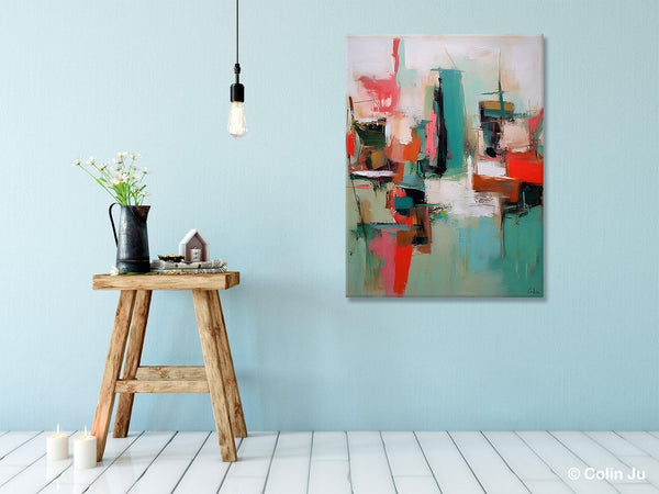 Extra Large Painting for Sale, Huge Contemporary Acrylic Paintings, Extra Large Canvas Paintings, Original Abstract Painting, Impasto Art-HomePaintingDecor