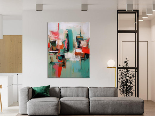 Extra Large Painting for Sale, Huge Contemporary Acrylic Paintings, Extra Large Canvas Paintings, Original Abstract Painting, Impasto Art-HomePaintingDecor