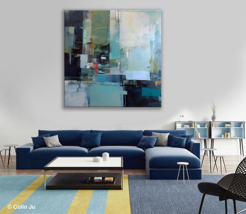 Original Modern Paintings, Contemporary Canvas Art, Modern Acrylic Artwork, Buy Art Paintings Online, Large Abstract Painting for Bedroom-HomePaintingDecor
