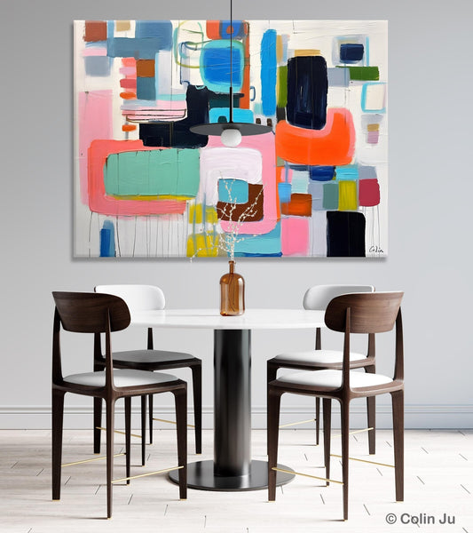 Contemporary Acrylic Paintings, Modern Wall Art Ideas for Living Room, Extra Large Canvas Paintings, Original Abstract Painting, Impasto Art-HomePaintingDecor