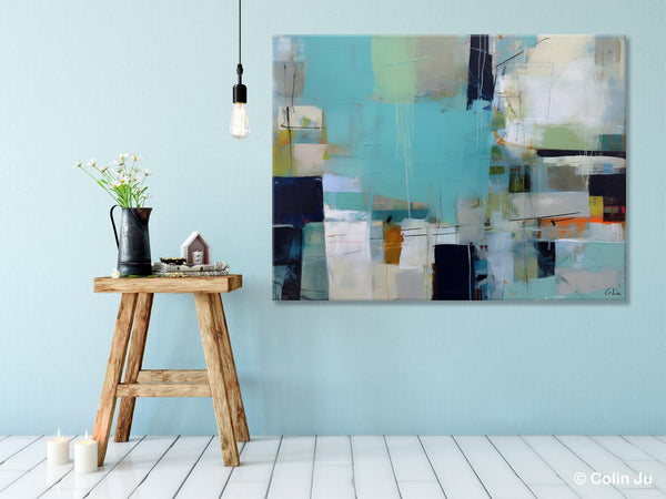 Modern Wall Art Ideas for Living Room, Extra Large Canvas Paintings, Original Abstract Painting, Impasto Art, Contemporary Acrylic Paintings-HomePaintingDecor