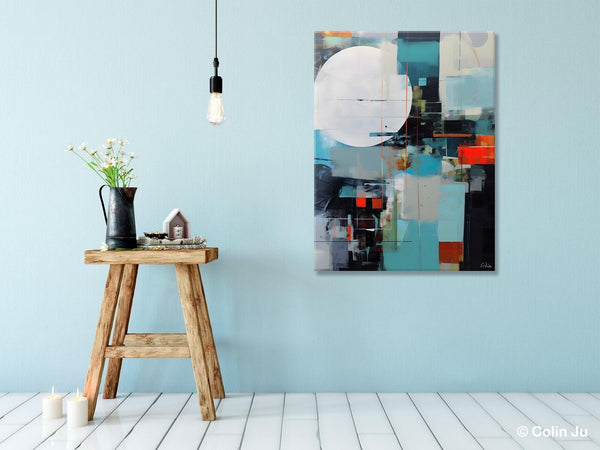 Large Contemporary Wall Art, Hand Painted Canvas Art, Modern Paintings, Extra Large Paintings for Living Room, Original Abstract Painting-HomePaintingDecor