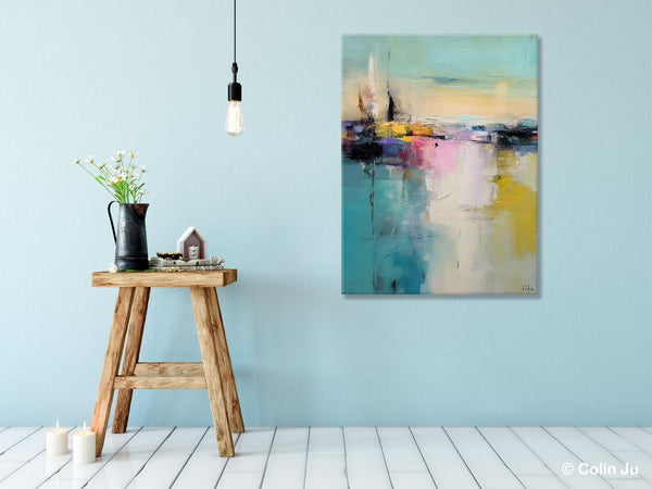 Heavy Texture Canvas Art, Abstract Paintings, Large Contemporary Wall Art, Extra Large Paintings for Living Room, Original Modern Painting-HomePaintingDecor