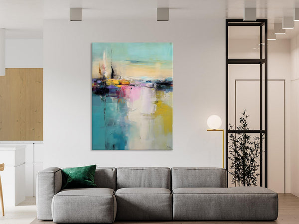 Heavy Texture Canvas Art, Abstract Paintings, Large Contemporary Wall Art, Extra Large Paintings for Living Room, Original Modern Painting-HomePaintingDecor