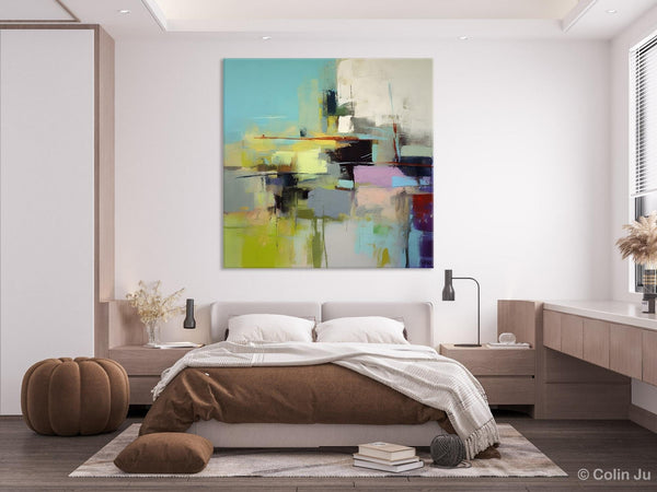 Original Modern Wall Art, Modern Canvas Paintings, Contemporary Canvas Art, Modern Acrylic Artwork, Large Abstract Painting for Bedroom-HomePaintingDecor