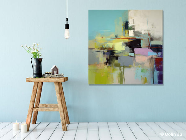 Original Modern Wall Art, Modern Canvas Paintings, Contemporary Canvas Art, Modern Acrylic Artwork, Large Abstract Painting for Bedroom-HomePaintingDecor