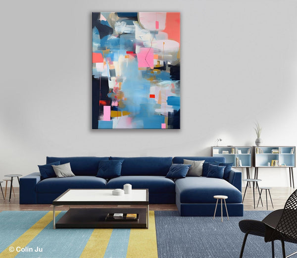 Modern Wall Paintings, Contemporary Painting on Canvas, Abstract Painting for Bedroom, Extra Large Original Acrylic Art, Buy Wall Art Online-HomePaintingDecor
