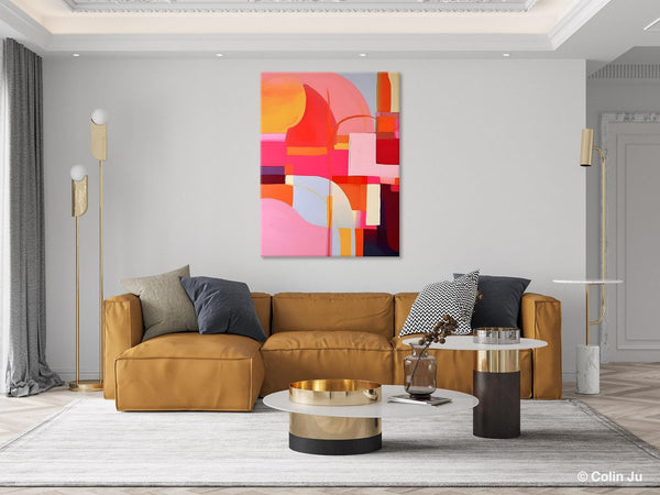 Contemporary Acrylic Painting on Canvas, Modern Wall Art Paintings, Canvas Paintings for Bedroom, Large Original Art, Buy Wall Art Online-HomePaintingDecor