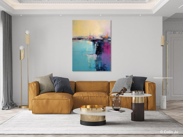 Large Original Artwork, Contemporary Acrylic Painting on Canvas, Large Wall Art Paintings for Living Room, Modern Canvas Art Paintings-HomePaintingDecor