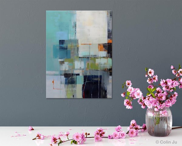 Canvas Paintings for Dining Room, Extra Large Modern Wall Art, Acrylic Painting on Canvas, Contemporary Painting, Original Abstract Painting-HomePaintingDecor