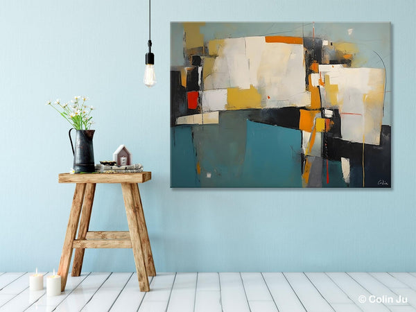 Hand Painted Canvas Art, Large Wall Art Ideas for Living Room, Oversized Canvas Paintings, Original Abstract Art, Contemporary Acrylic Art-HomePaintingDecor