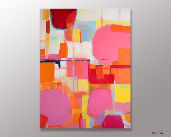 Large Contemporary Wall Art, Extra Large Paintings for Bedroom, Abstract Wall Paintings, Heavy Texture Canvas Art, Original Modern Painting-HomePaintingDecor