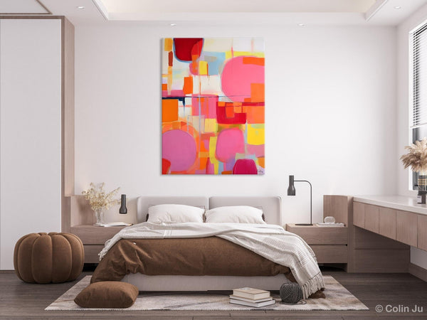Large Contemporary Wall Art, Extra Large Paintings for Bedroom, Abstract Wall Paintings, Heavy Texture Canvas Art, Original Modern Painting-HomePaintingDecor