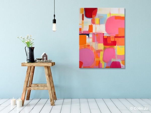 Large Contemporary Wall Art, Extra Large Paintings for Bedroom, Abstract Wall Paintings, Heavy Texture Canvas Art, Original Modern Painting-HomePaintingDecor