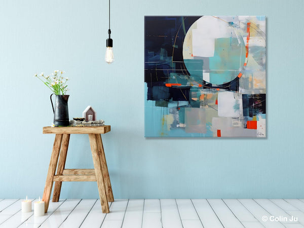 Large Abstract Painting for Bedroom, Modern Acrylic Artwork, Original Abstract Wall Art, Modern Canvas Paintings, Contemporary Canvas Art-HomePaintingDecor