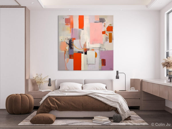 Original Abstract Wall Art, Modern Canvas Paintings, Large Abstract Painting for Bedroom, Modern Acrylic Artwork, Contemporary Canvas Art-HomePaintingDecor