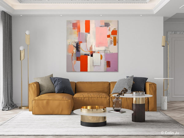 Original Abstract Wall Art, Modern Canvas Paintings, Large Abstract Painting for Bedroom, Modern Acrylic Artwork, Contemporary Canvas Art-HomePaintingDecor
