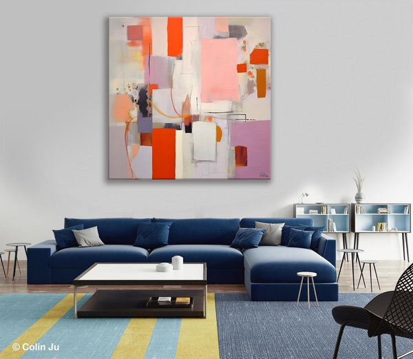 Original Abstract Wall Art, Modern Canvas Paintings, Large Abstract Painting for Bedroom, Modern Acrylic Artwork, Contemporary Canvas Art-HomePaintingDecor