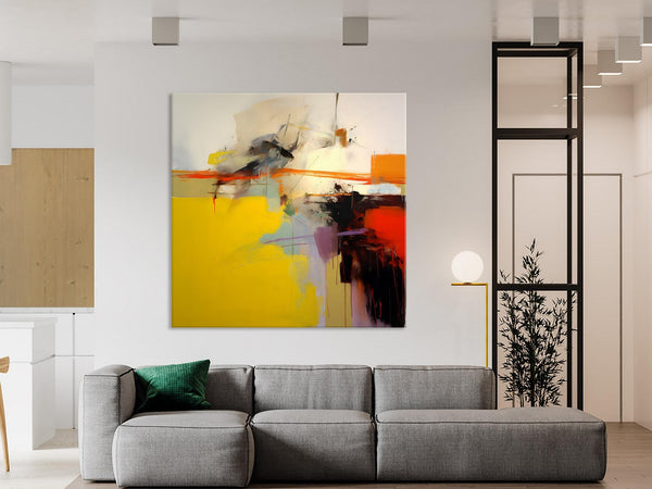 Modern Canvas Art Paintings, Contemporary Canvas Art, Original Modern Wall Art, Modern Acrylic Artwork, Large Abstract Paintings for Bedroom-HomePaintingDecor