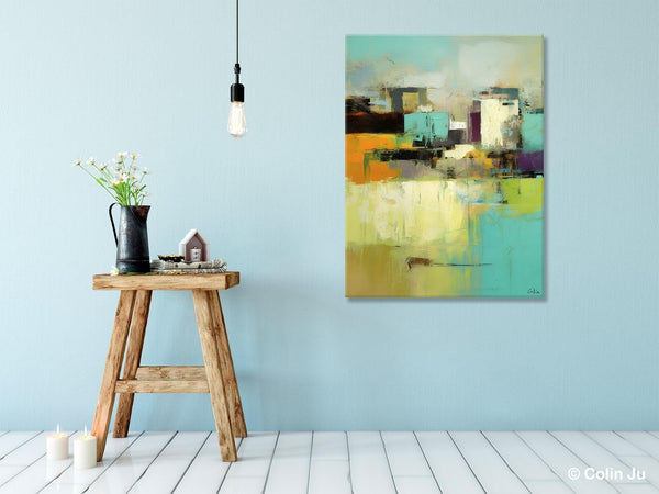 Contemporary Wall Art Paintings, Abstract Wall Paintings, Extra Large Paintings for Dining Room, Hand Painted Canvas Art, Original Artowrk-HomePaintingDecor