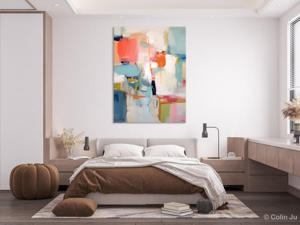 Large Wall Art Painting for Bedroom, Original Canvas Art, Contemporary Acrylic Painting on Canvas, Oversized Modern Abstract Wall Paintings-HomePaintingDecor
