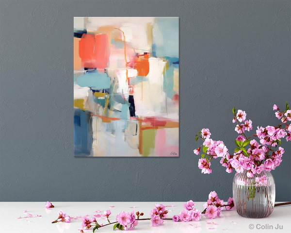 Large Wall Art Painting for Bedroom, Original Canvas Art, Contemporary Acrylic Painting on Canvas, Oversized Modern Abstract Wall Paintings-HomePaintingDecor