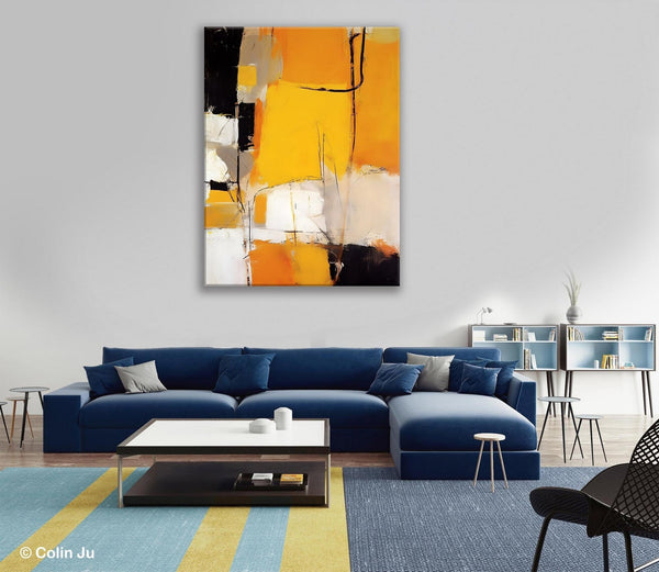 Extra Large Paintings for Bedroom, Abstract Wall Paintings, Large Contemporary Wall Art, Hand Painted Canvas Art, Original Modern Painting-HomePaintingDecor