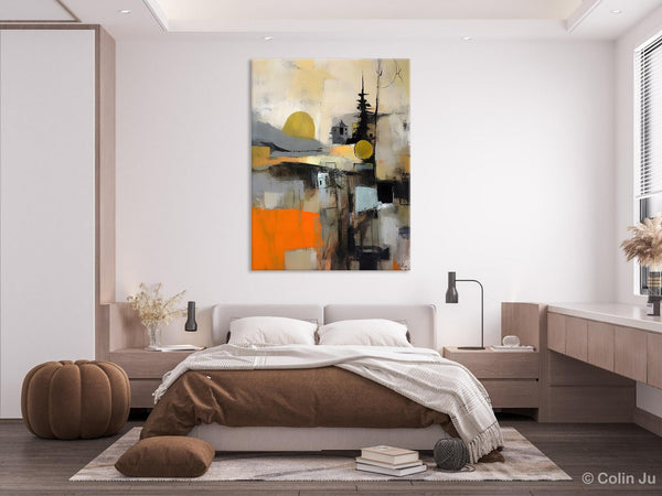 Original Canvas Art, Contemporary Acrylic Painting on Canvas, Large Wall Art Painting for Bedroom, Oversized Modern Abstract Wall Paintings-HomePaintingDecor