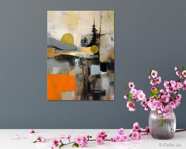 Original Canvas Art, Contemporary Acrylic Painting on Canvas, Large Wall Art Painting for Bedroom, Oversized Modern Abstract Wall Paintings-HomePaintingDecor