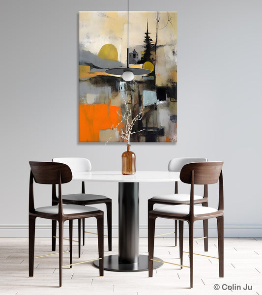Original Canvas Art, Contemporary Acrylic Painting on Canvas, Large Wall Art Painting for Bedroom, Oversized Modern Abstract Wall Paintings-HomePaintingDecor