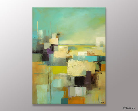 Original Canvas Art, Contemporary Acrylic Painting on Canvas, Large Wall Art Painting for Bedroom, Oversized Modern Abstract Wall Paintings-HomePaintingDecor