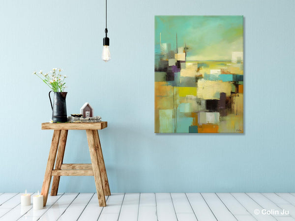 Original Canvas Art, Contemporary Acrylic Painting on Canvas, Large Wall Art Painting for Bedroom, Oversized Modern Abstract Wall Paintings-HomePaintingDecor