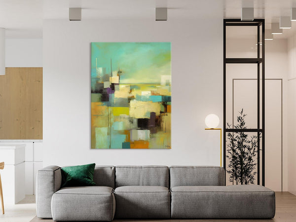 Original Canvas Art, Contemporary Acrylic Painting on Canvas, Large Wall Art Painting for Bedroom, Oversized Modern Abstract Wall Paintings-HomePaintingDecor