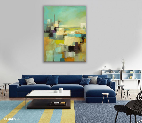 Original Canvas Art, Contemporary Acrylic Painting on Canvas, Large Wall Art Painting for Bedroom, Oversized Modern Abstract Wall Paintings-HomePaintingDecor