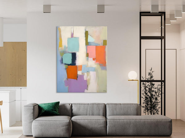 Contemporary Paintings on Canvas, Large Wall Art Painting for Dining Room, Original Abstract Wall Art Painting, Abstract Paintings on Canvas-HomePaintingDecor