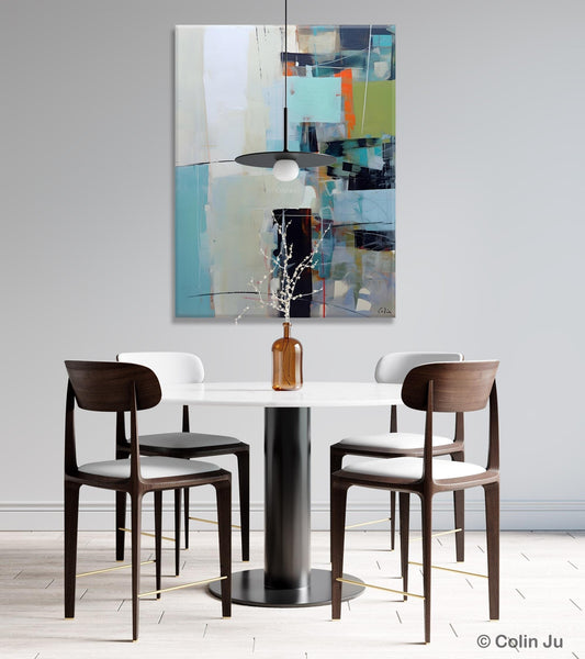 Abstract Wall Paintings, Large Contemporary Wall Art, Extra Large Paintings for Bedroom, Hand Painted Canvas Art, Original Modern Painting-HomePaintingDecor