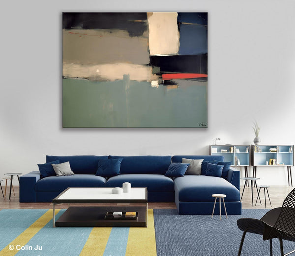 Contemporary Acrylic Paintings, Extra Large Abstract Painting for Living Room, Large Original Abstract Wall Art, Abstract Painting on Canvas-HomePaintingDecor
