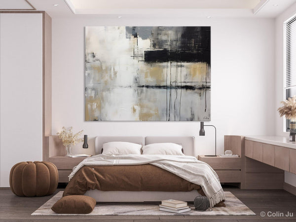 Hand Painted Original Canvas Art, Contemporary Acrylic Paintings, Large Wall Art Painting for Bedroom, Oversized Modern Abstract Paintings-HomePaintingDecor