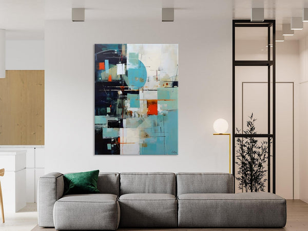 Contemporary Acrylic Painting on Canvas, Large Wall Art Painting for Bedroom, Original Canvas Art, Oversized Modern Abstract Wall Paintings-HomePaintingDecor