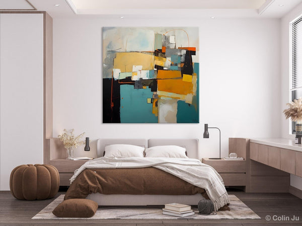 Contemporary Canvas Art for Living Room, Modern Acrylic Paintings, Original Modern Paintings, Extra Large Abstract Paintings on Canvas-HomePaintingDecor