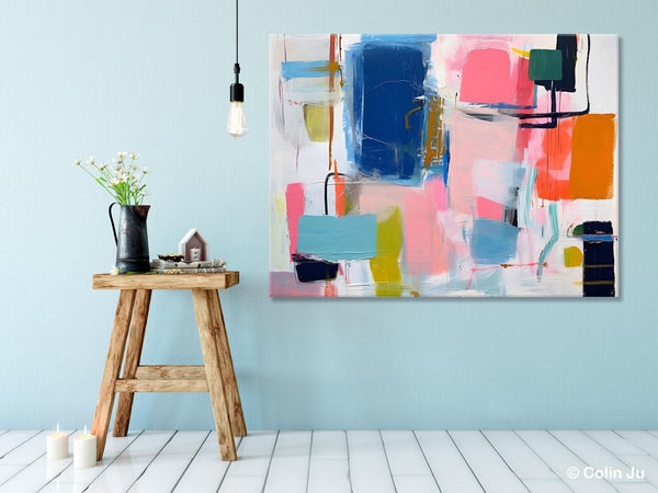 Large Wall Art Painting for Bedroom, Original Canvas Art, Oversized Modern Abstract Wall Paintings, Contemporary Acrylic Painting on Canvas-HomePaintingDecor