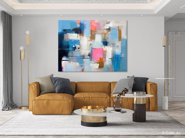 Large Wall Art Paintings, Simple Canvas Art, Contemporary Painting on Canvas, Original Canvas Wall Art for sale, Simple Abstract Paintings-HomePaintingDecor