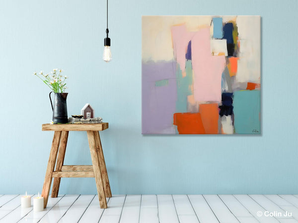 Modern Acrylic Paintings, Original Modern Paintings, Contemporary Canvas Art for Living Room, Extra Large Abstract Paintings on Canvas-HomePaintingDecor