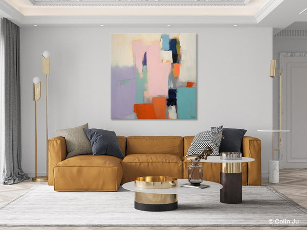Modern Acrylic Paintings, Original Modern Paintings, Contemporary Canvas Art for Living Room, Extra Large Abstract Paintings on Canvas-HomePaintingDecor
