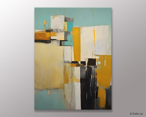 Large Modern Canvas Wall Art Paintings, Large Wall Art Paintings for Bedroom, Original Abstract Art, Hand Painted Acrylic Painting on Canvas-HomePaintingDecor
