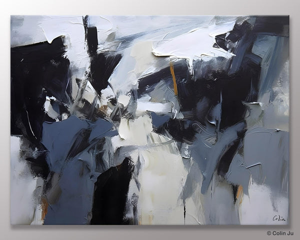 Simple Canvas Art, Contemporary Painting on Canvas, Extra Large Wall Art Paintings, Original Canvas Art for sale, Simple Abstract Paintings-HomePaintingDecor