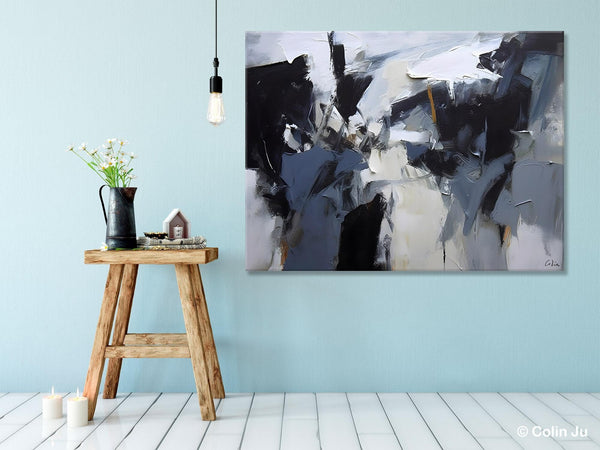 Simple Canvas Art, Contemporary Painting on Canvas, Extra Large Wall Art Paintings, Original Canvas Art for sale, Simple Abstract Paintings-HomePaintingDecor